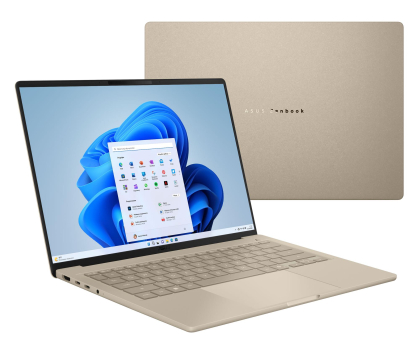 Laptop 14" ASUS ZenBook A14 Snapdragon X2 Elite/16GB/512/Win11 OLED Beżowy